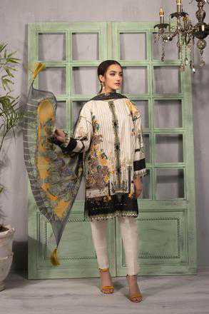 Sapphire Golden Amber A Summer Lawn Collection 2020 | Sapphire Lawn